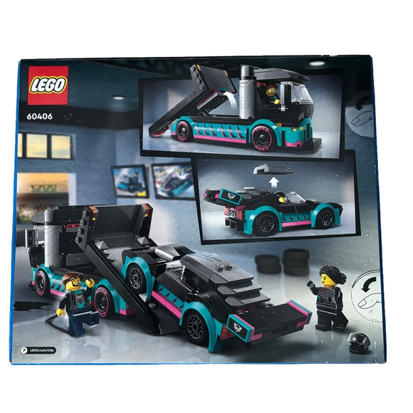 LEGO City Race Car Transporter Set Age 6+ - Picture 6 of 10